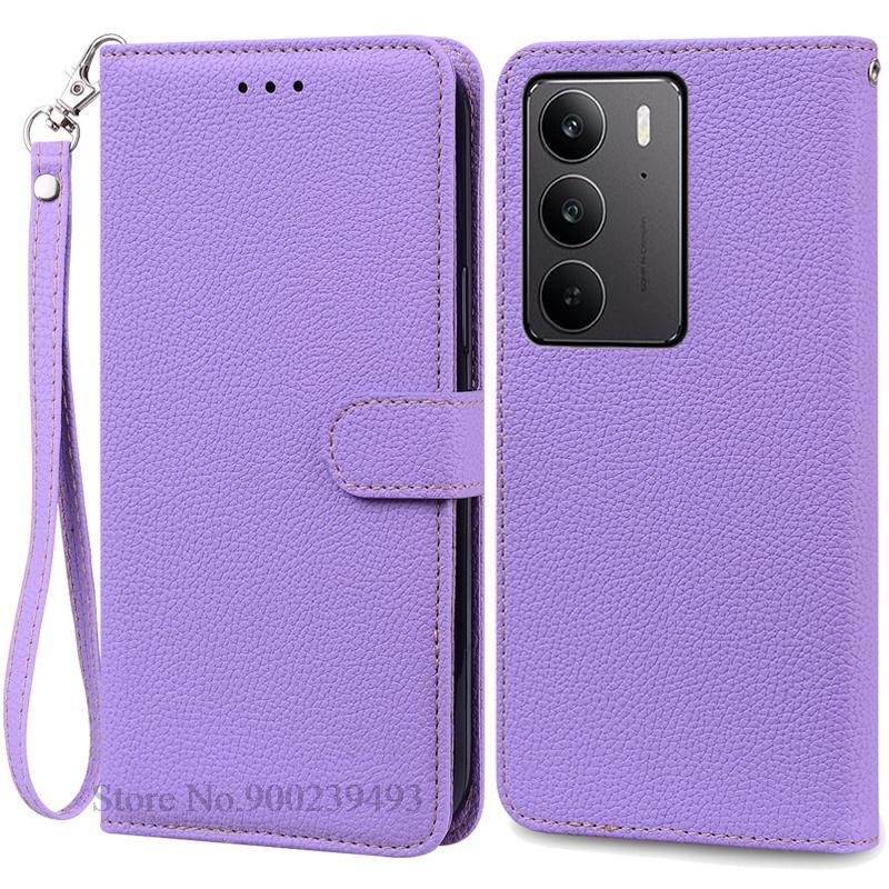 Для Realme C75 чехол-книжка из кожи, чехол-кошелек для Realme C75, чехол-книжка, чехол-книжка, чехол-книжка For Realme C75 4G