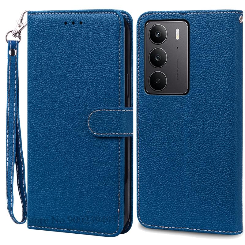 Для Realme C75 чехол-книжка из кожи, чехол-кошелек для Realme C75, чехол-книжка, чехол-книжка, чехол-книжка For Realme C75 4G