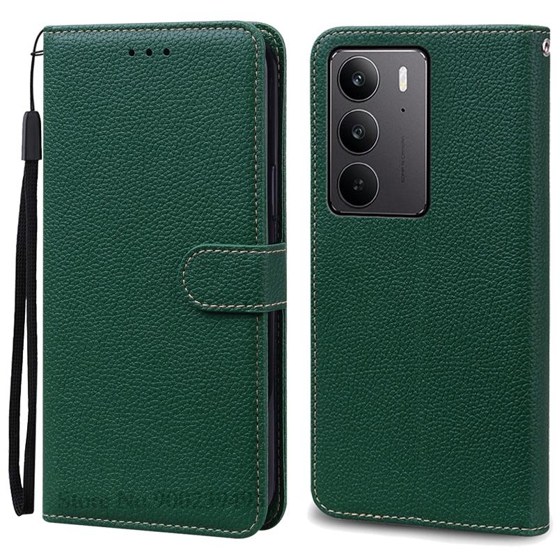 Для Realme C75 чехол-книжка из кожи, чехол-кошелек для Realme C75, чехол-книжка, чехол-книжка, чехол-книжка For Realme C75 4G