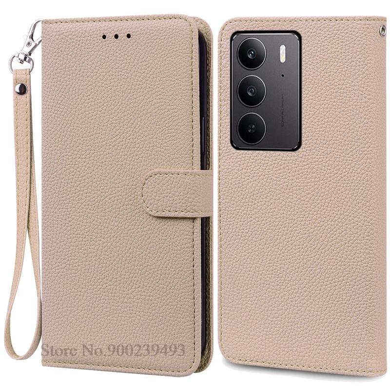 Для Realme C75 чехол-книжка из кожи, чехол-кошелек для Realme C75, чехол-книжка, чехол-книжка, чехол-книжка For Realme C75 4G