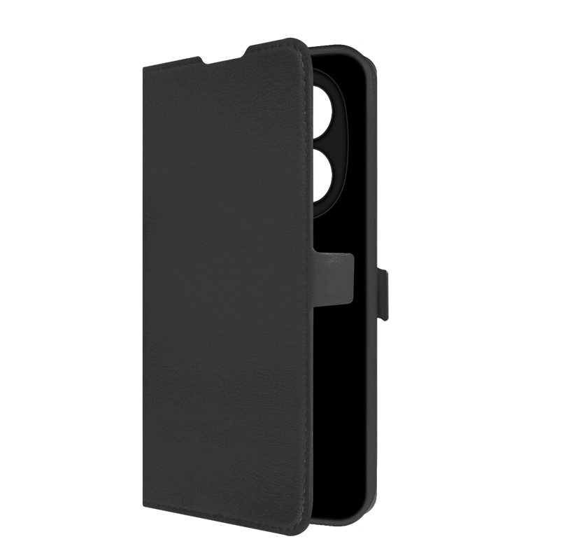Чехол-книжка Krutoff для Redmi 14C/Poco C75 черный